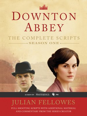 cover image of Downton Abbey Script Book Season 1